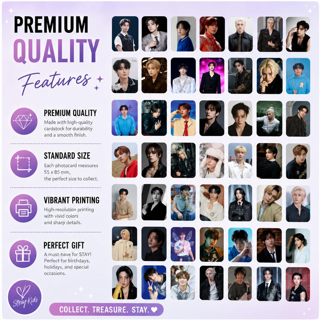 Stray Kids Photocards Set (112 PCS) – K-Pop Lomo Cards Collection