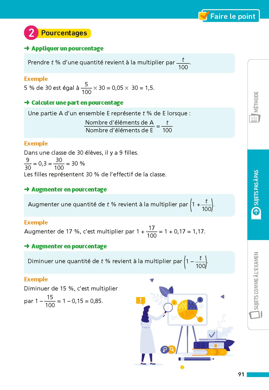Annales ABC du Brevet 2026 - Maths 3e - Sujets et corrigés + fiches de révisions
