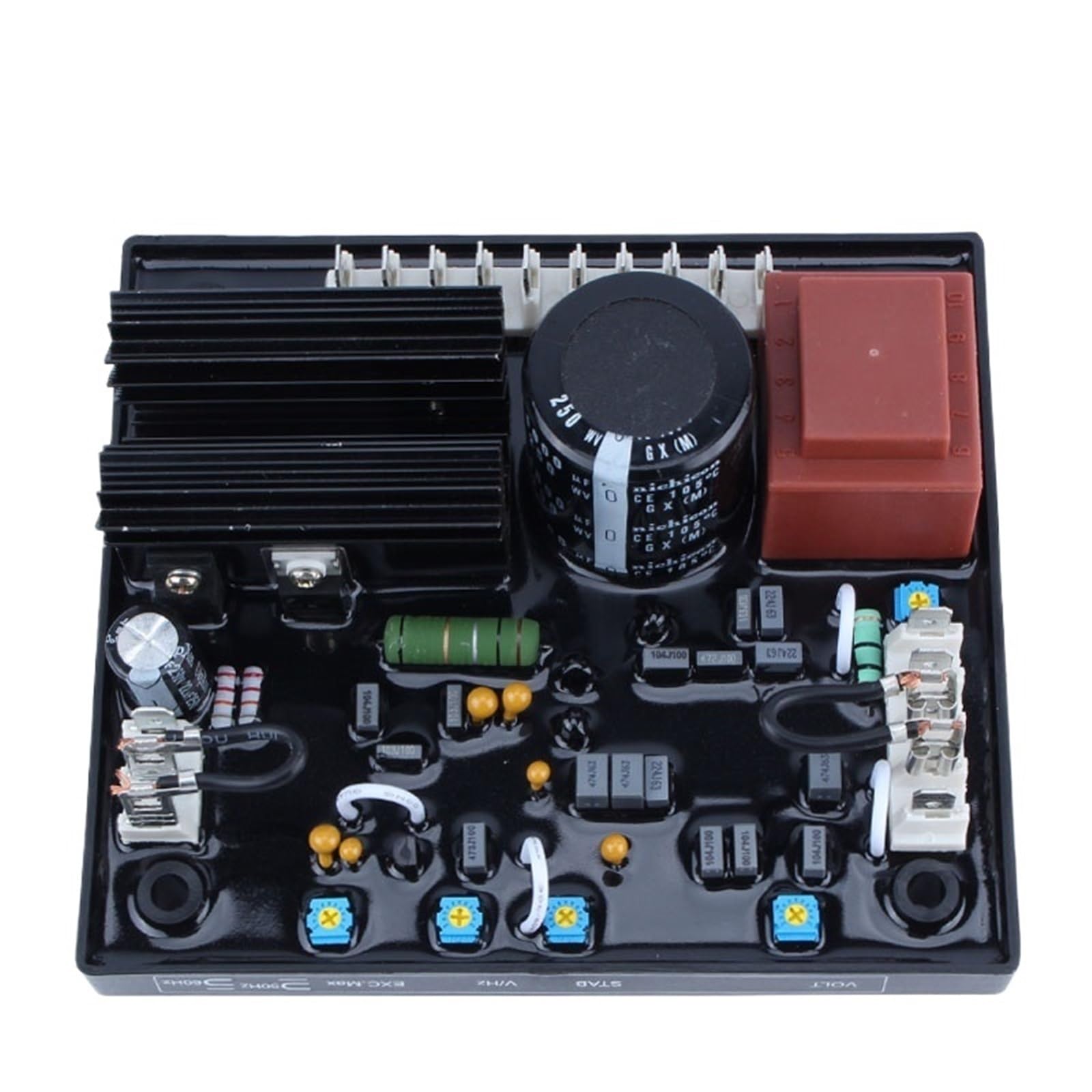 1pcs R438 AVR Automatic Voltage Regulator Alternator Stabilizer for Diesel Generator(R438 original)
