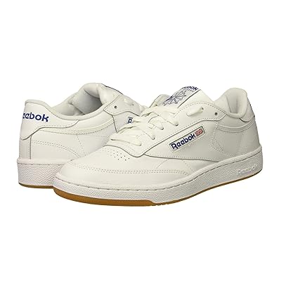 Reebok Lifestyle Club C 85 Vintage Athletic Shoes Int/White/Royal/Gum