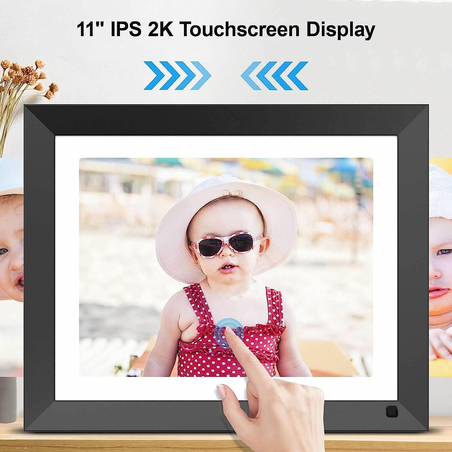 11-inch IPS 2K Touchscreen Display