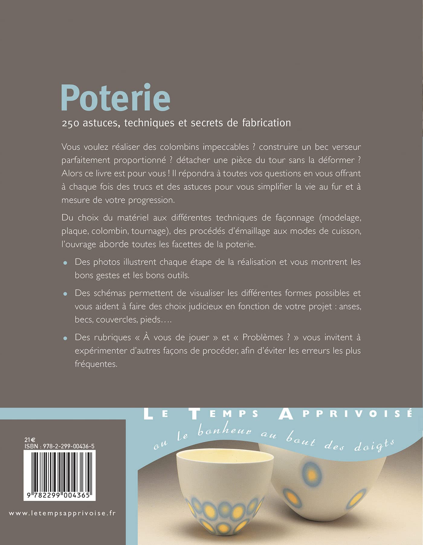 Poterie - 250 astuces, techniques et secrets de fabrication