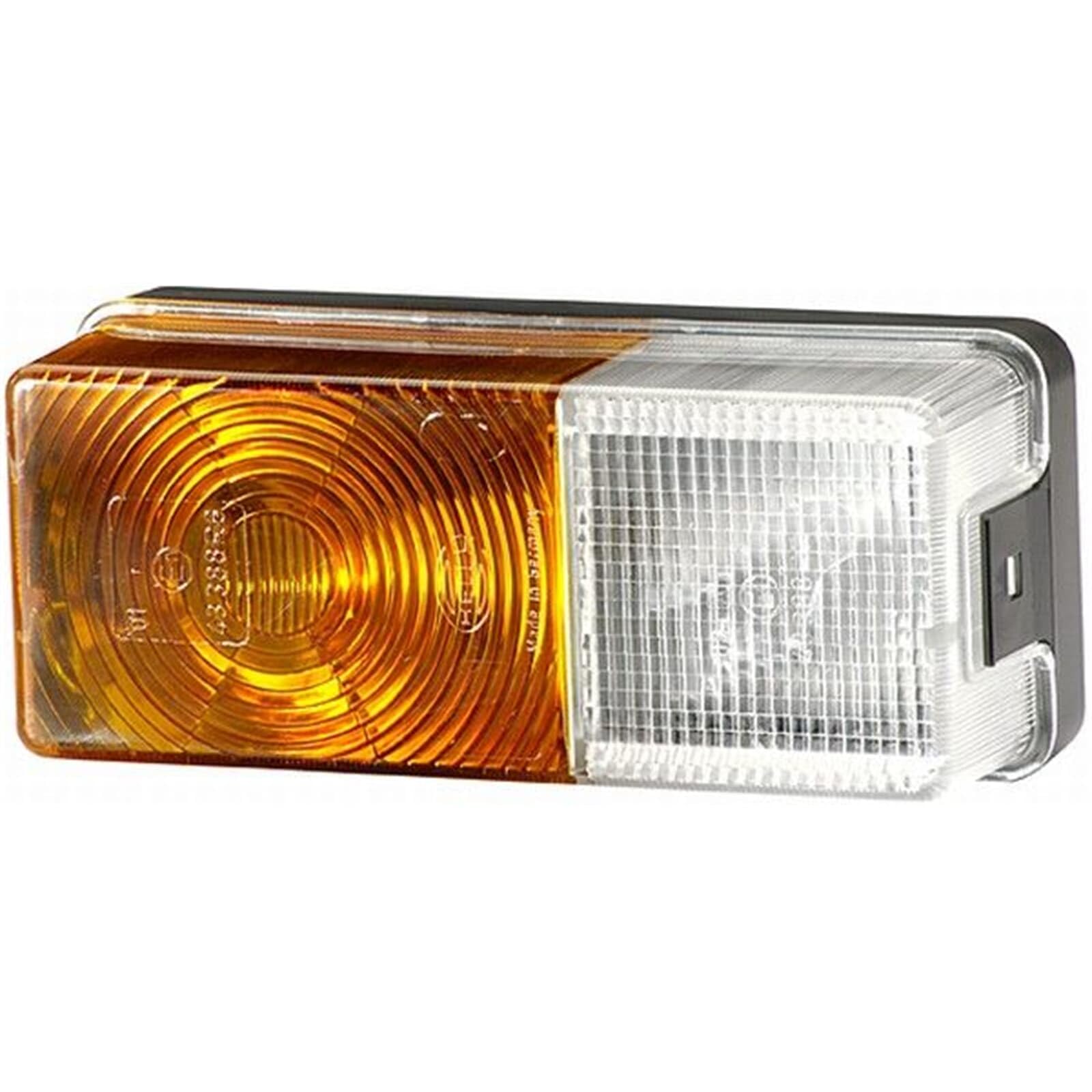 HELLA 2BE 002 582-031 Indicatore direzione, Alogeno, 12V, Montaggio, esterno/avvitato, Spina Spina piatta, Sx/Dx, Quantità 1