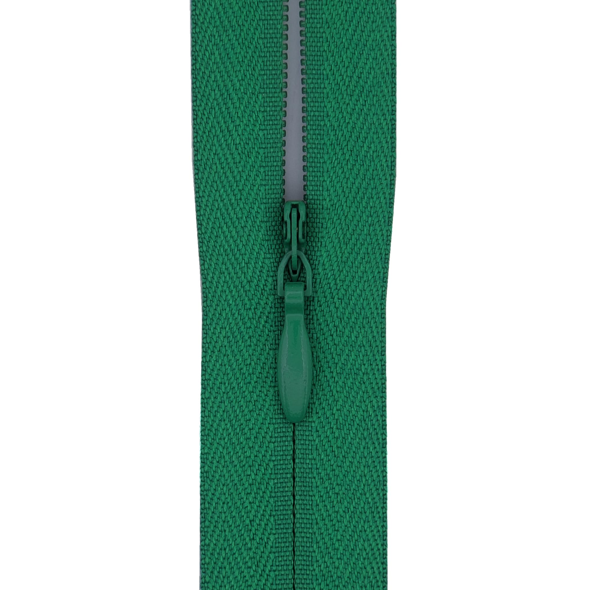 #3 Invisible Zip 22 Inch (56cm) – Close-End-with Woven Tape for Bridal Gowns, Maxi Dresses & Large Upholstery - Hidden Nylon Zips for Tailoring & Decor -5 Zips (Pine Green)