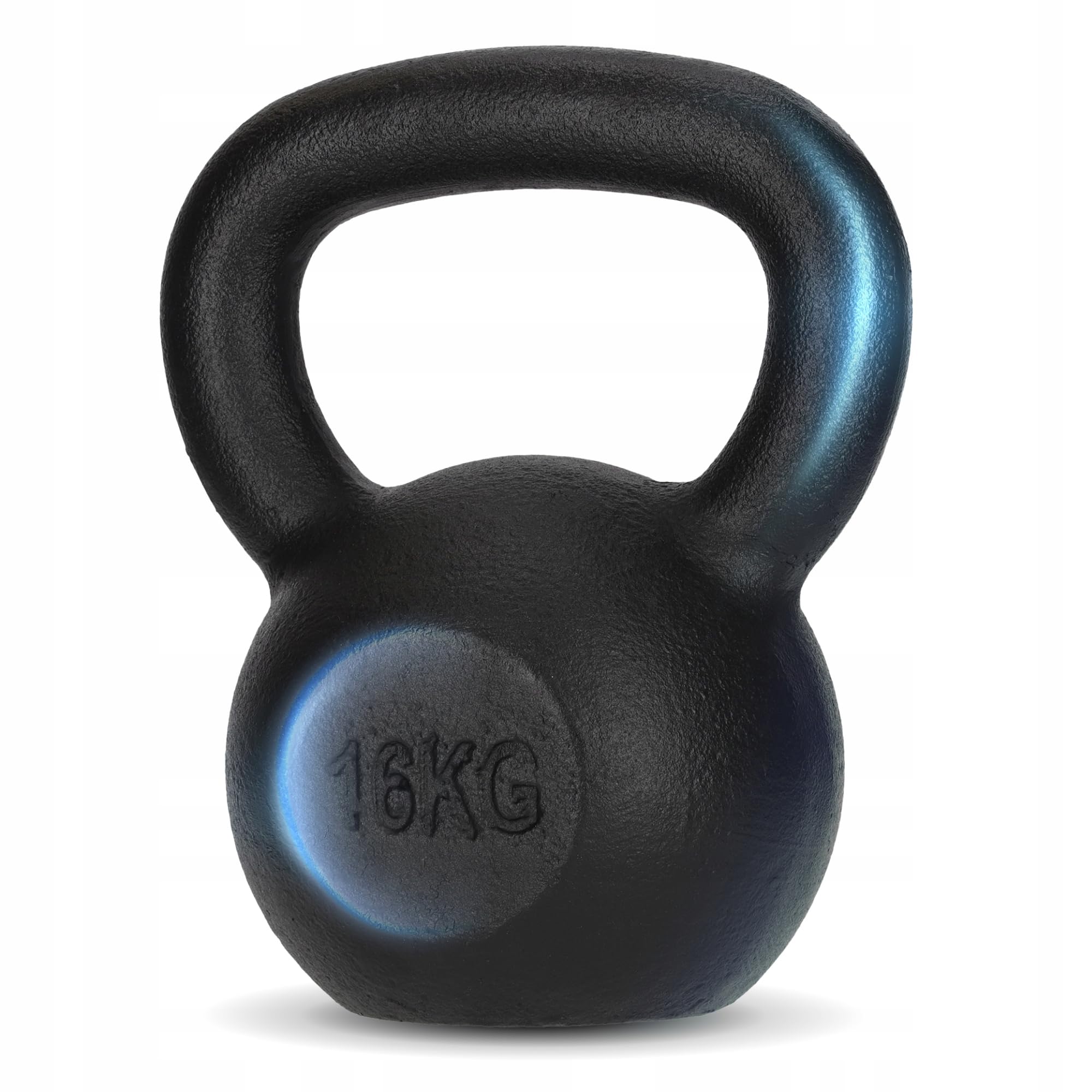 KETTLEBELL ODWAŻNIK HANTEL KETTLE ŻELIWNY OBCIĄŻNIK ĆWICZEŃ TRENINGU 16 KG