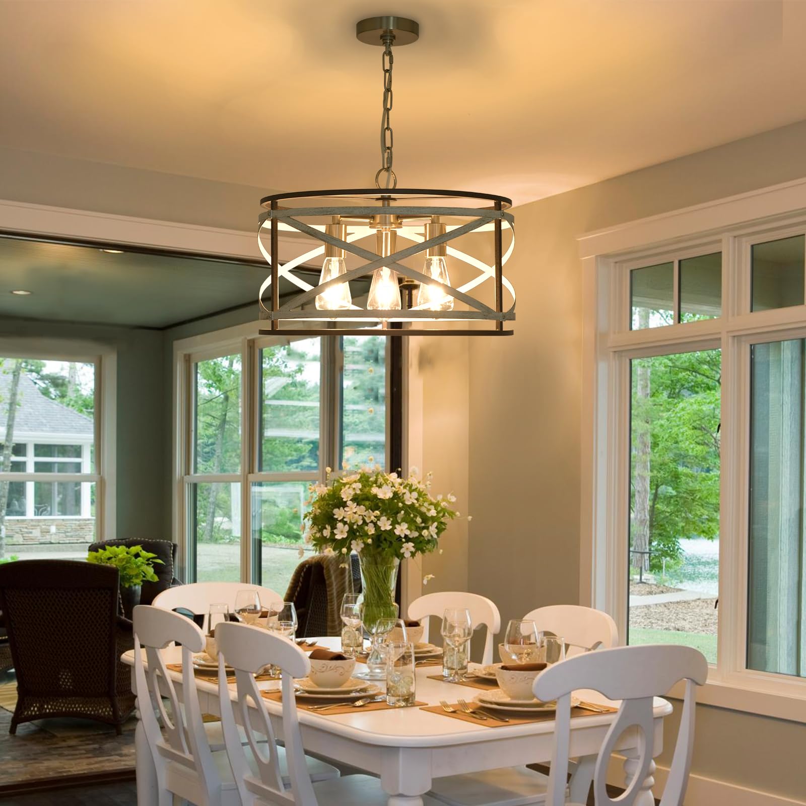 Dining Room Kichler Stetton Pendant Kichler Stetton 3-Light Anvil