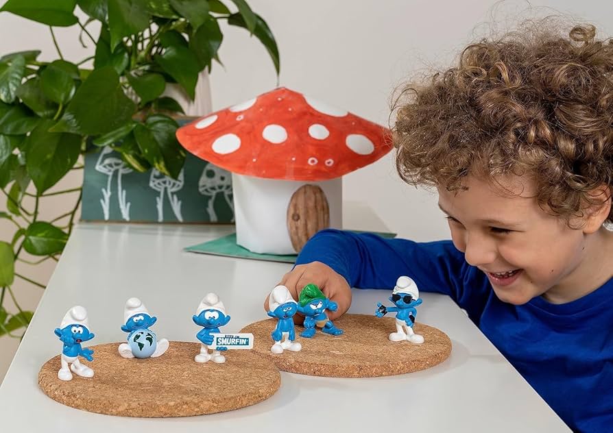 Amazon.com: Schleich Smurfs, Collectible Retro Toys and
