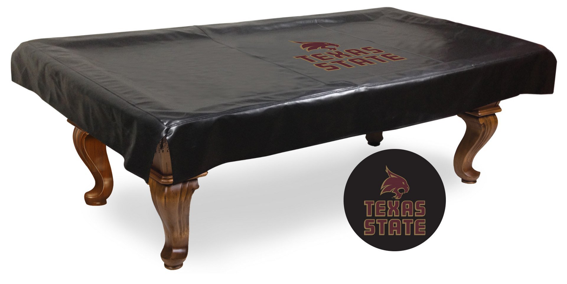 7' Texas State Billiard Table Cover by Holland Bar Stool Co.