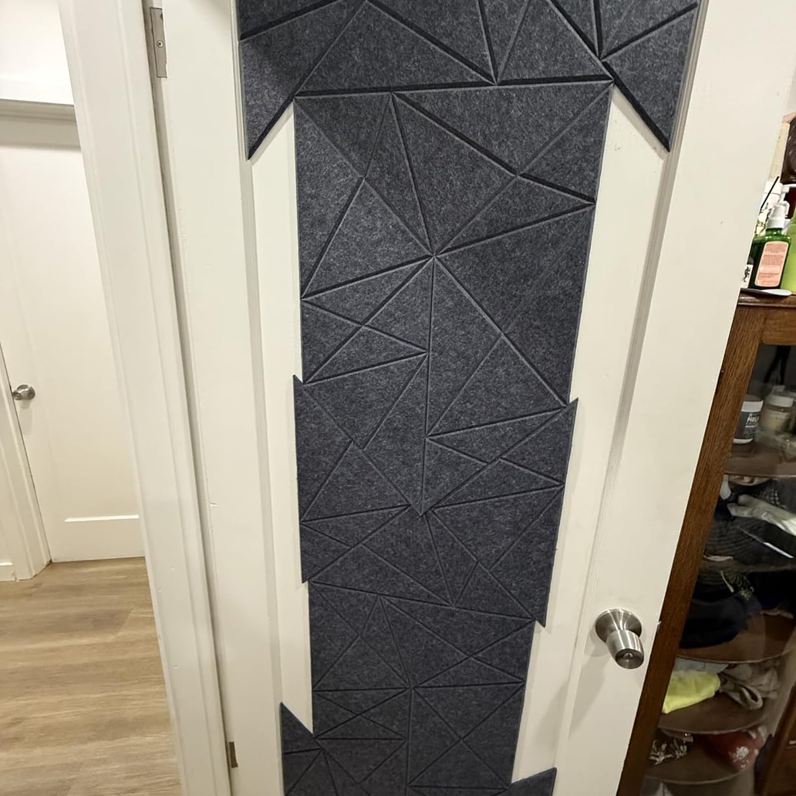 Paneles Acústicos Autoadhesivos Lote de 12, Paneles Acústicos Cuadrados Absorción de Sonido para Acondicionamiento Acústico de Estudio de Grabación o Sala de Juegos y R(Size:30*30cm,Color:Gris claro)