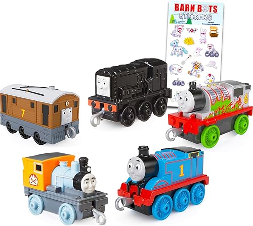 Miniatura 1 de Thomas & Friends Paquete de tren  4 calcomanías coleccionables Thomas Trains Plus Thomas The Train (Tren de Thomas y sus amigos)