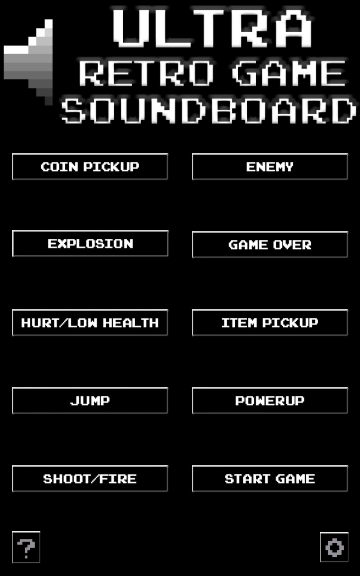 Ultra Retro Game Soundboard (Retro Gaming Sound Effects Inspired by