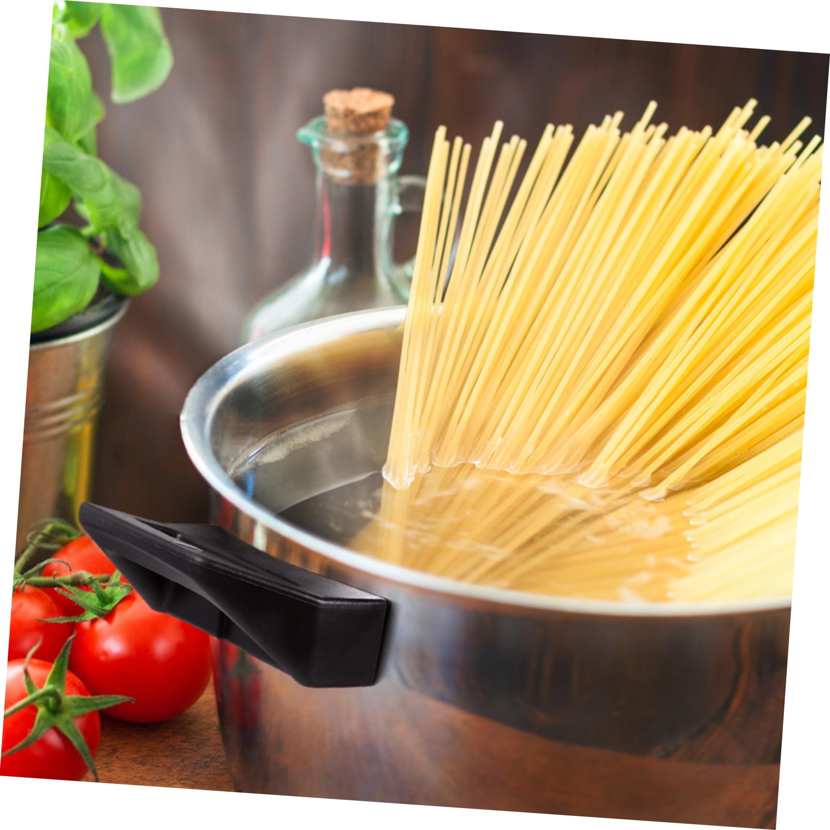 ARTIBETTER Pentola per Pasta in Acciaio Inox Coperchio, Resistente alle Alte Temperature, Antiaderente e Pratica per Cottura Rapida degli Spaghetti