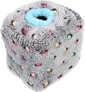 ABOOFAN Ninho De Algodão Hamster Cama De Animal Pequeno Rato Cama Quente Esconderijo De Hamster Ninho Quente Para Animais De Estimação Casa De Porquinho Da Índia Ninho Quente De Hamster