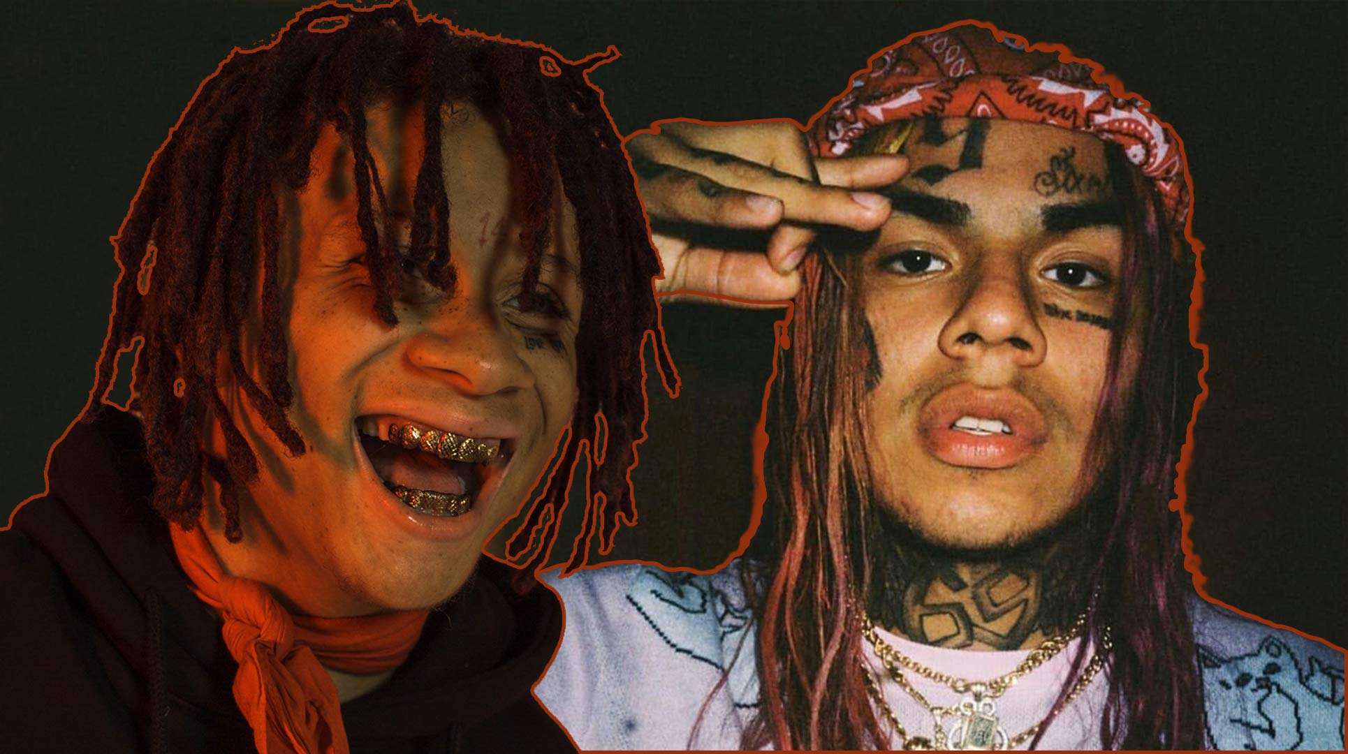 United Mart Poster Trippie Redd & 6ix9ine Album Cover Poster Size 12x18 inch Rolled Poster : Amazon.ca: Home
