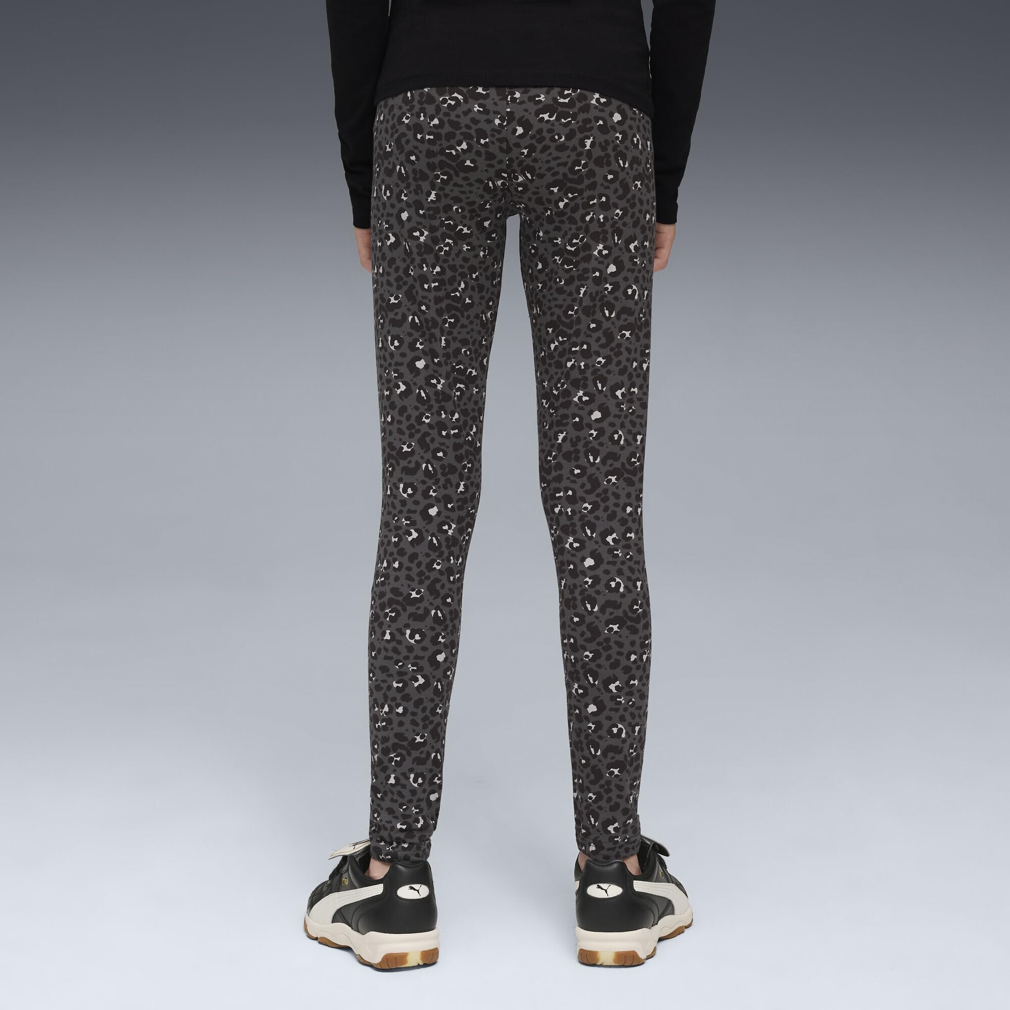 PUMA Mädchen Essentials Graphic Animal Leggings 164, Black