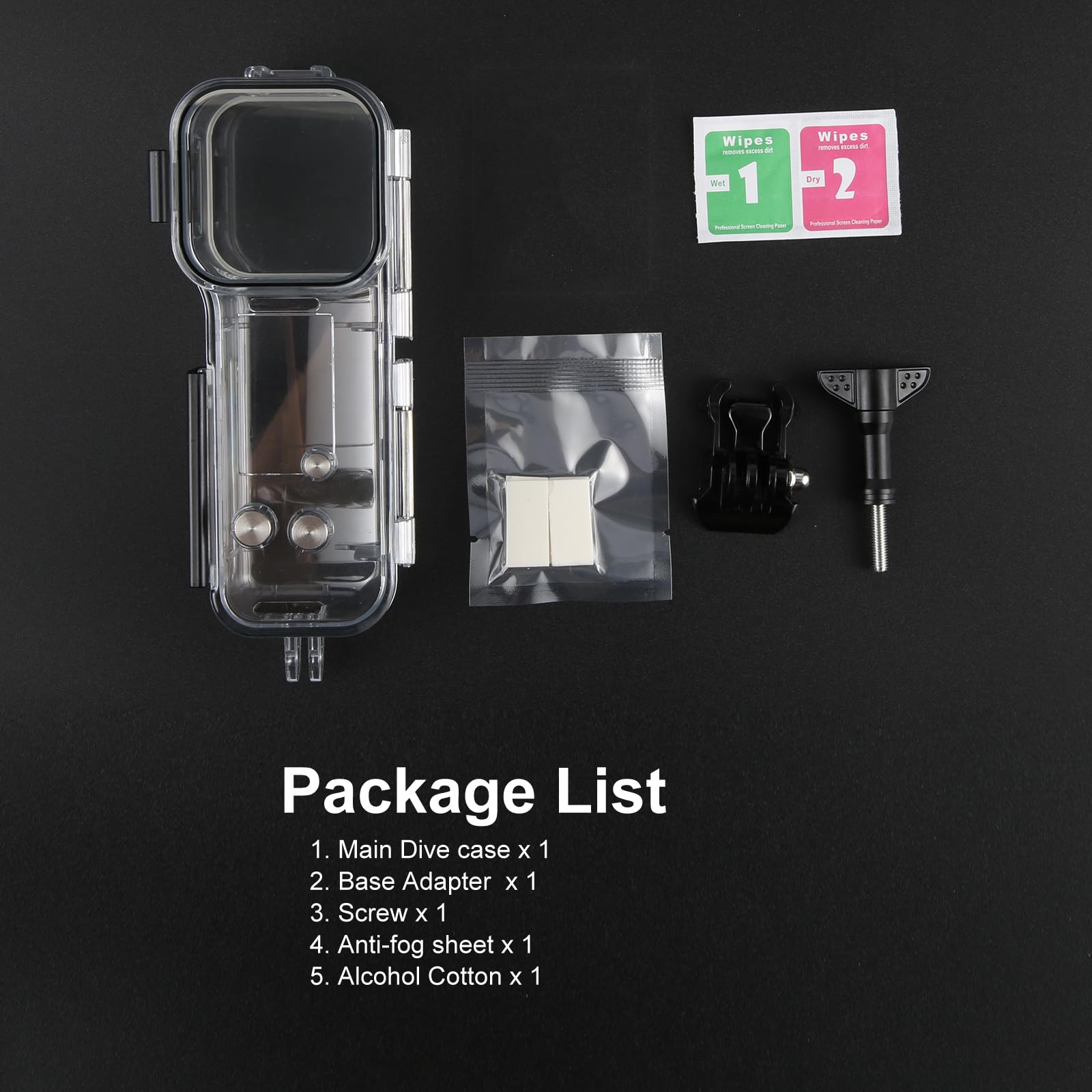 Funda para Deportes Acuáticos Carcasa Impermeable para dji Osmo Pocket 3 - Resistente al Agua hasta para Buceo, Natación