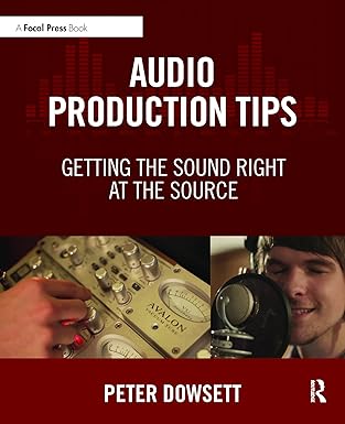 Audio Production Tips boek Peter Dowsett