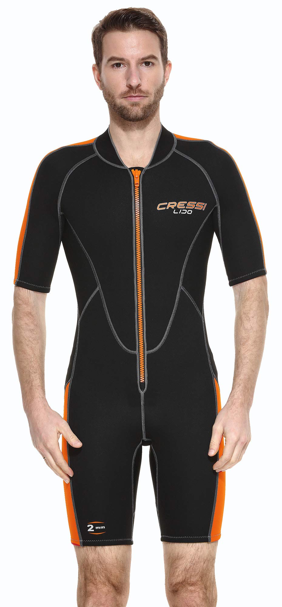 Cressi Lido Man 2mm - Premium Neoprene Wetsuit Shorty 2mm