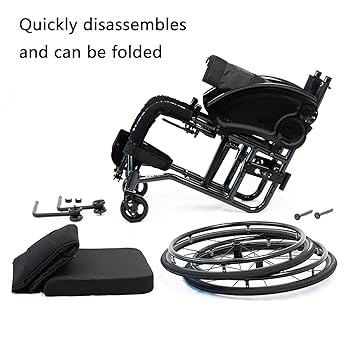 トレーニングチェア Amazon.com: All-Terrain Ultra Lightweight Sports Wheelchair