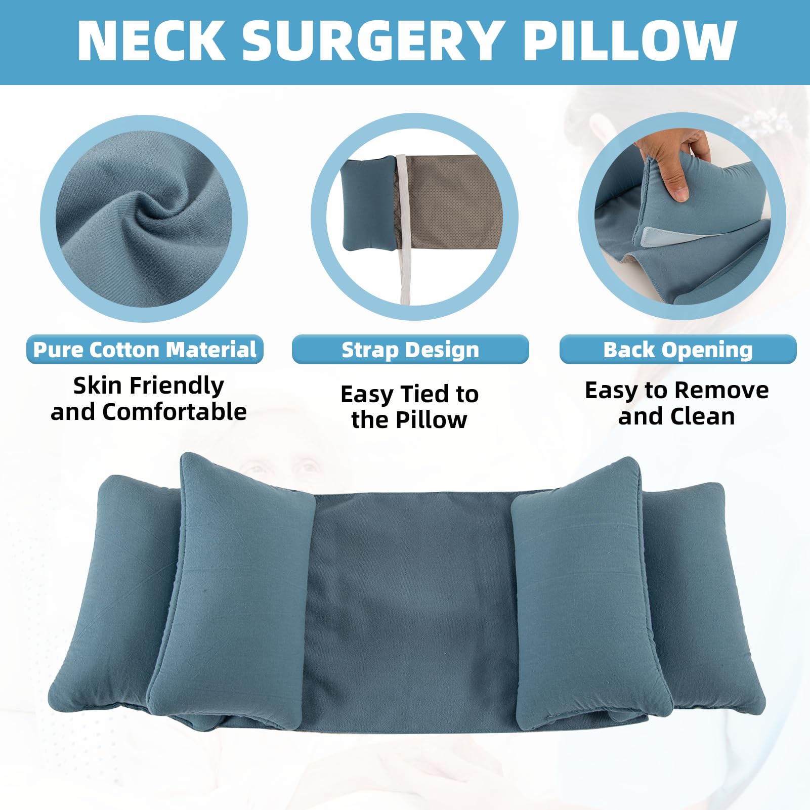 Amazon.com: JDVBDNK Neck Wedge Stabilizer Pillow for Sleeping to