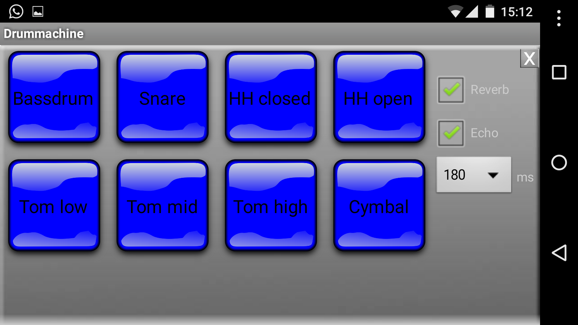 Drum Machine App on Amazon Appstore