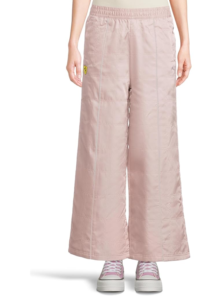 Pink PUMA Scuderia Ferrari Premium Woven Pants