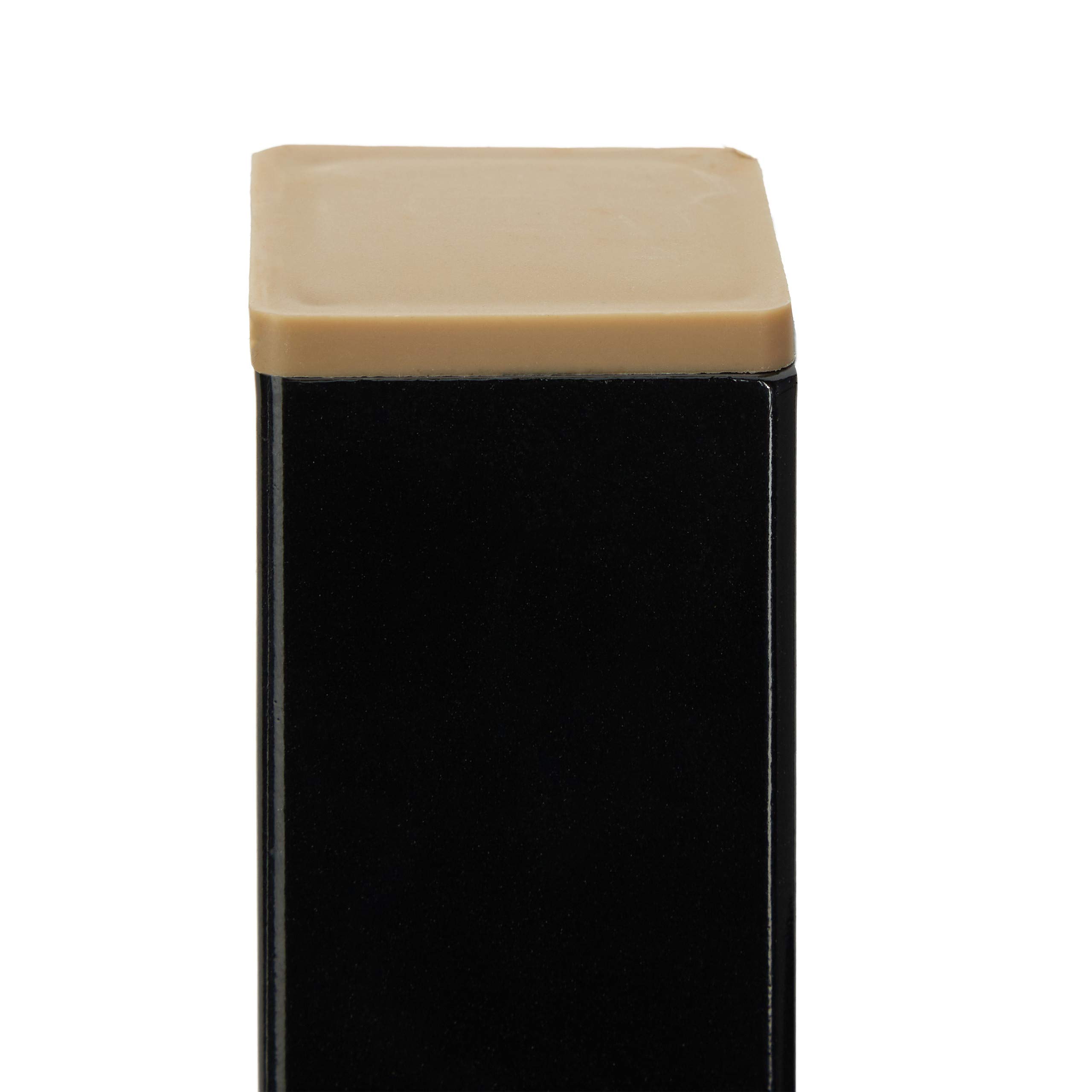 Relaxdays Porte-Tuyau d’arrosage avec Robinet, 2X connecteurs 3/4", adaptateurs 1/2" Inclus, Acier, 107,5x33x18 cm, Noir