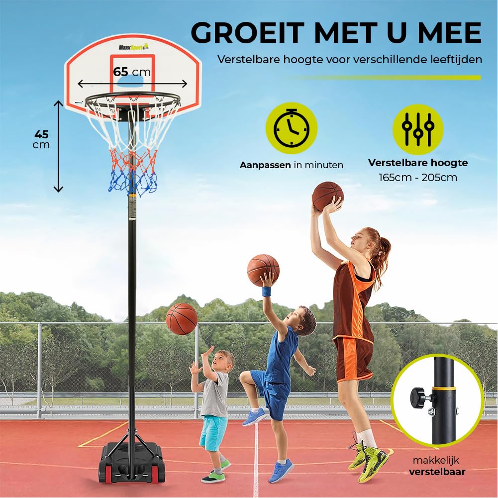 GTIWUNG 2 stuks professioneel basketbalnet, reservenet