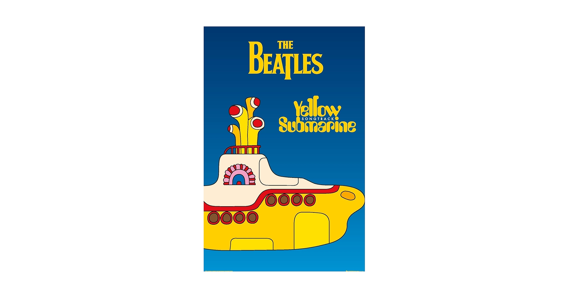 Beatles Poster ❺ Amazon.com: Trends International 24X36 The Beatles - Yellow