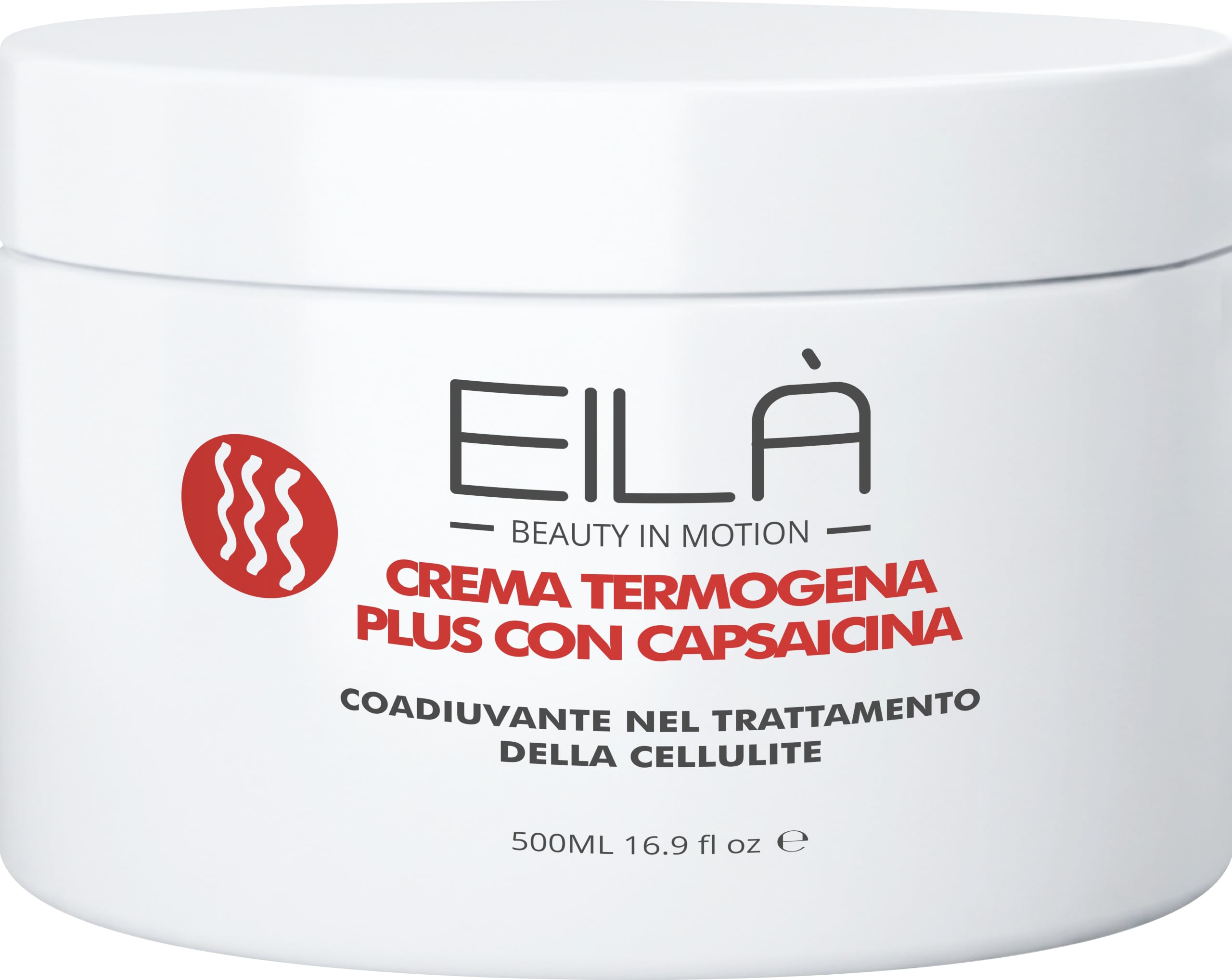 EILA' CREMA TERMOGENA PLUS CON CAPSICINA 500 ML