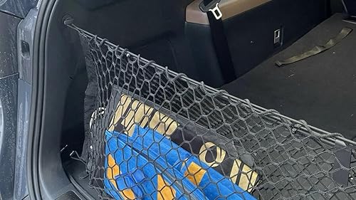 Miniatura 3 de Red de carga organizadora de maletero para Toyota Grand Highlander 2024-2026 – Red de carga estilo sobre para SUV – Organizador de maletero de coche