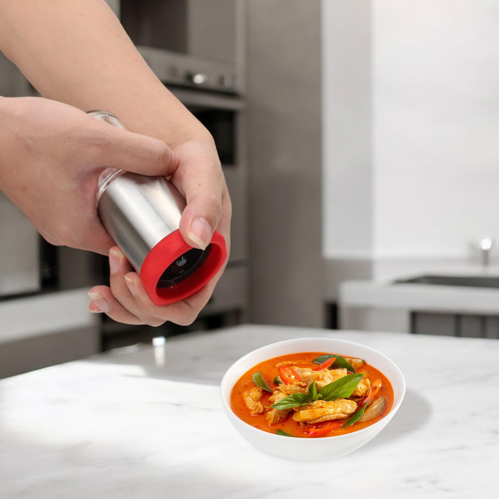 Amazon.co.jp: ソルトペッパーミル – ステンレススチールチリ