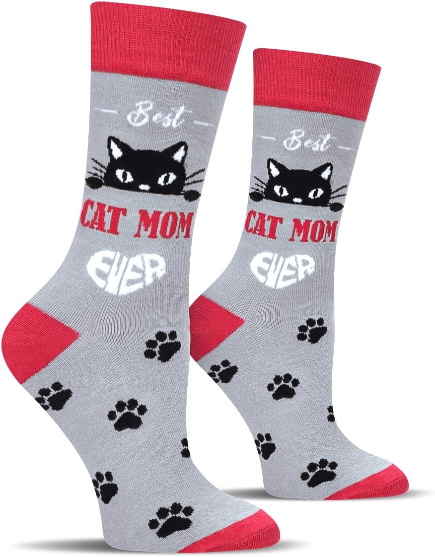 Funny Socks for Mother Women - Novelty Mothers Day Birthday Gifts for Mom - Crazy Silly Sock Christmas Stocking