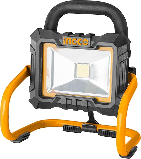 INGCO Cordless LED Worklight 1500LM 20V Rechargeable Portable Floodlight (Battery and Charger Not Included) CWLI2002