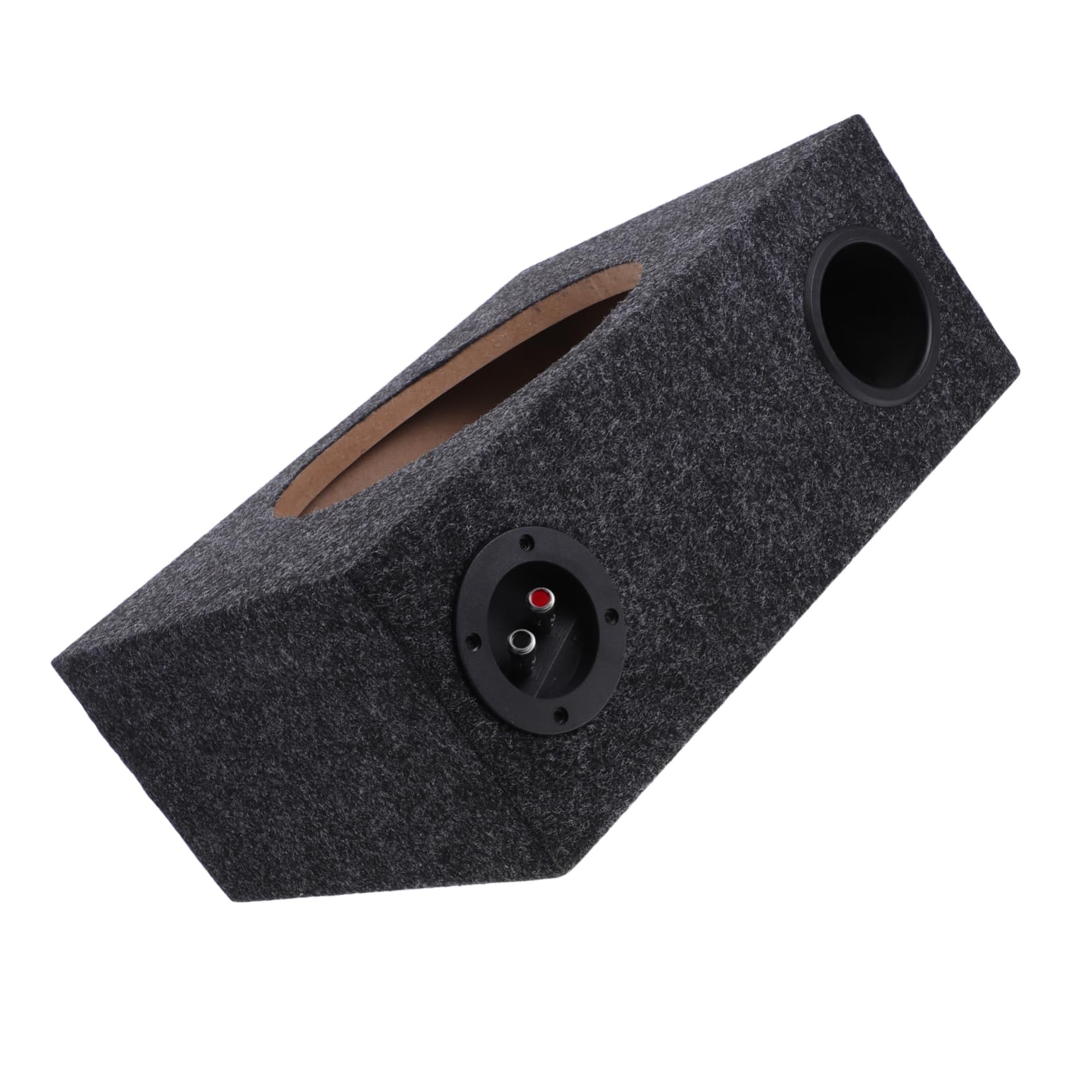Cabilock Gehäuse Für Subwoofer Auto-subwoofer-Box Aus Holz Abs Und Zinklegierung Für LKW Und Fahrzeug Mit Abdeckung Für Soundsystem