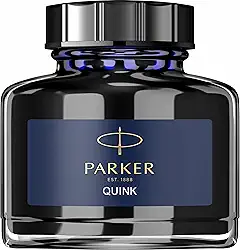 Parker 1950378, Vidro De Tinta Quink Azul Negro, 57 ml