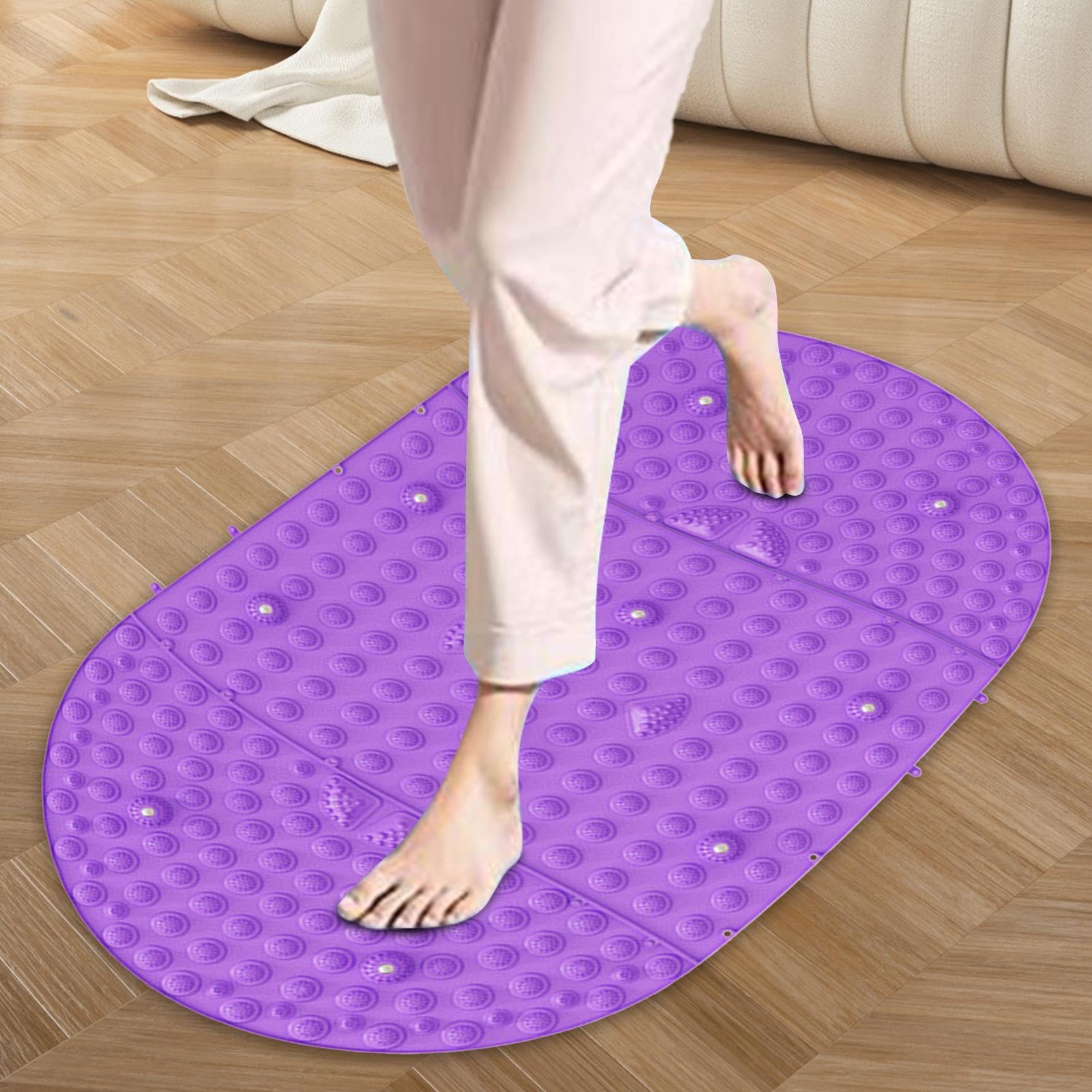 Mata Do Masażu Stóp Prysznic Ergonomiczny Relaks | Mata Do Masażu Stóp Dla Kobiet Mężczyzn Osób Długo Siedzących Starszych Dorosłych Salon Sypialnia
