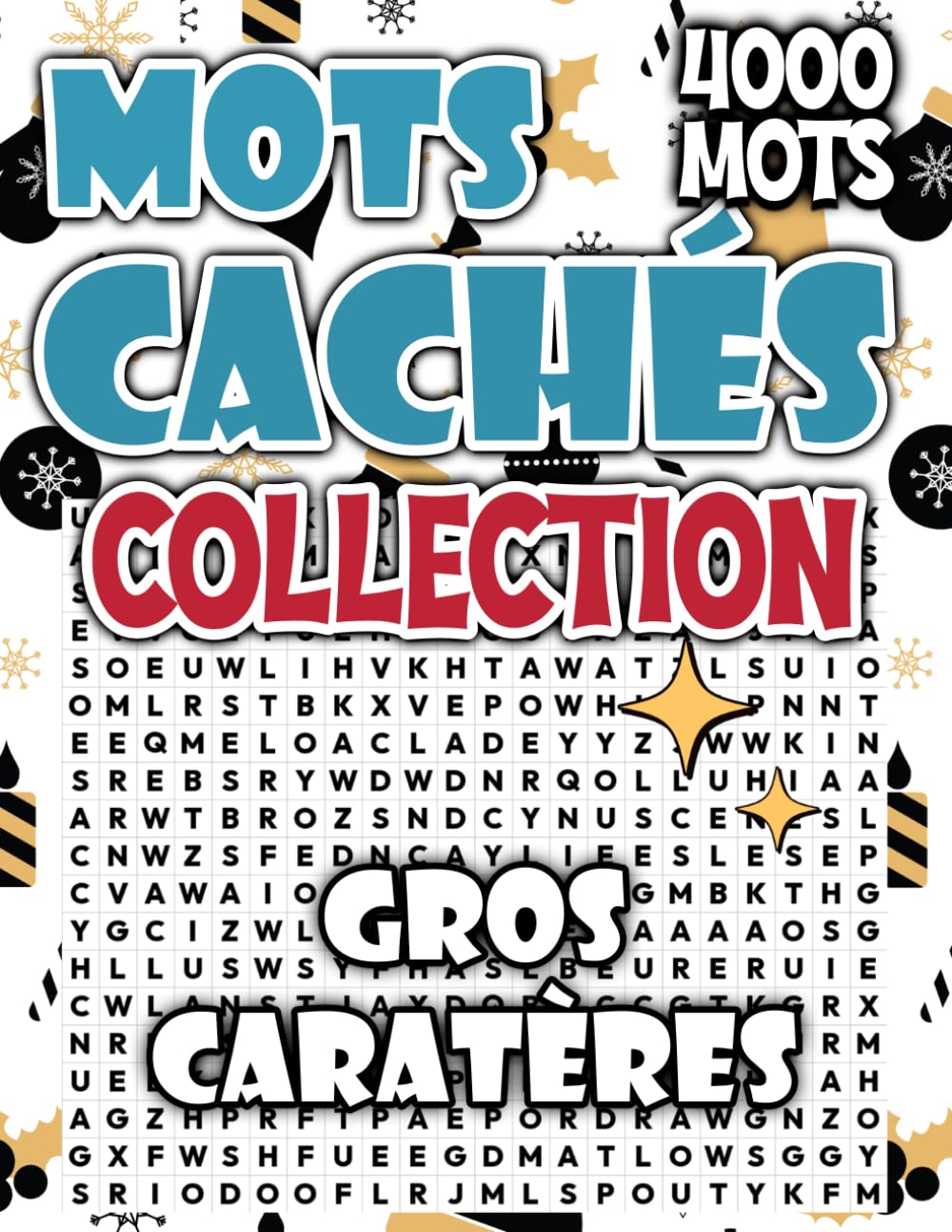Collection Premium de Mots Cachés : 4000 Grilles Faciles à Lire