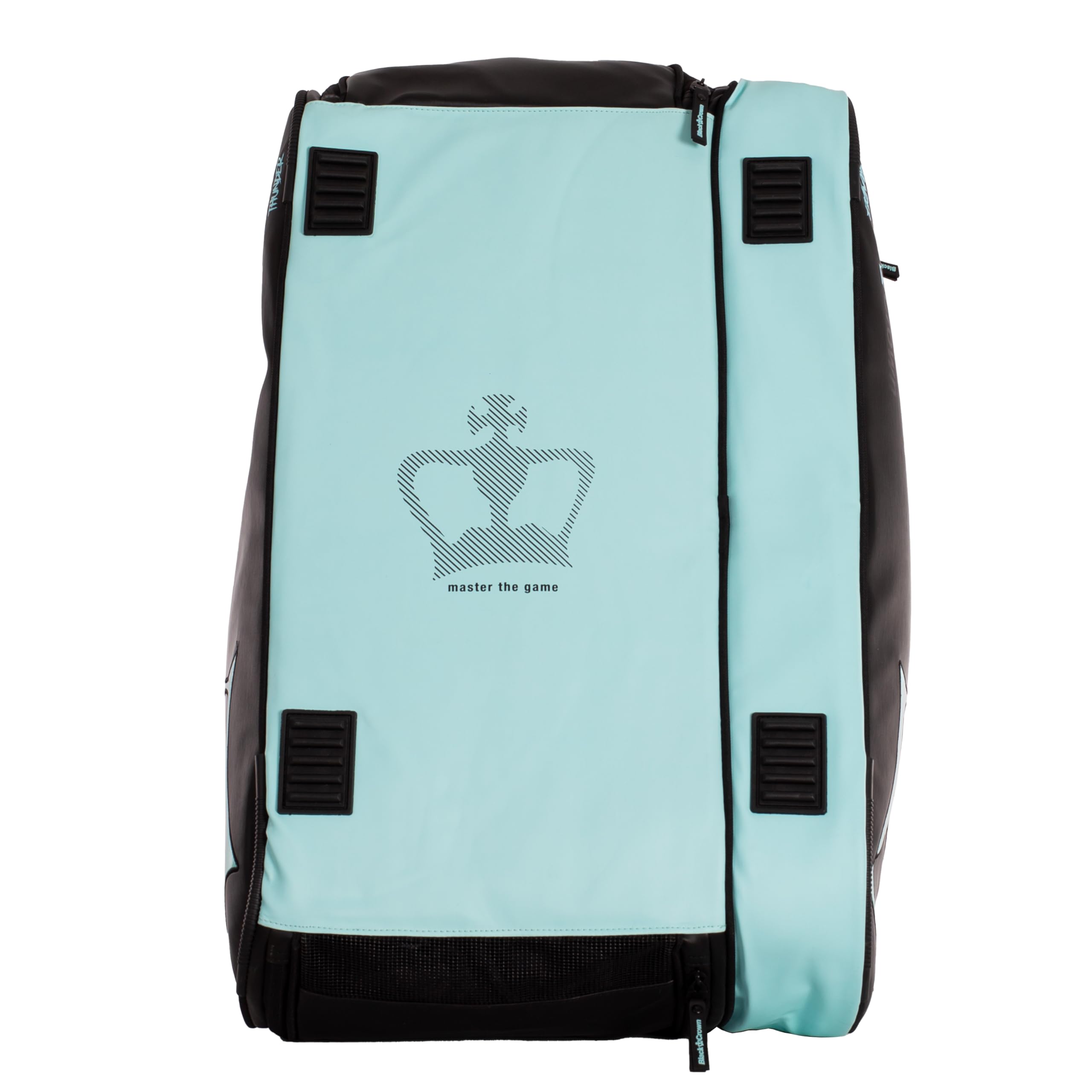 Black Crown - Borsa per paddle Thunder - Scomparto termico per 2 pale - Spazio per vestiti e scarpe - Tasche esterne - Tasca per scarpe - Materiale PU e poliestere