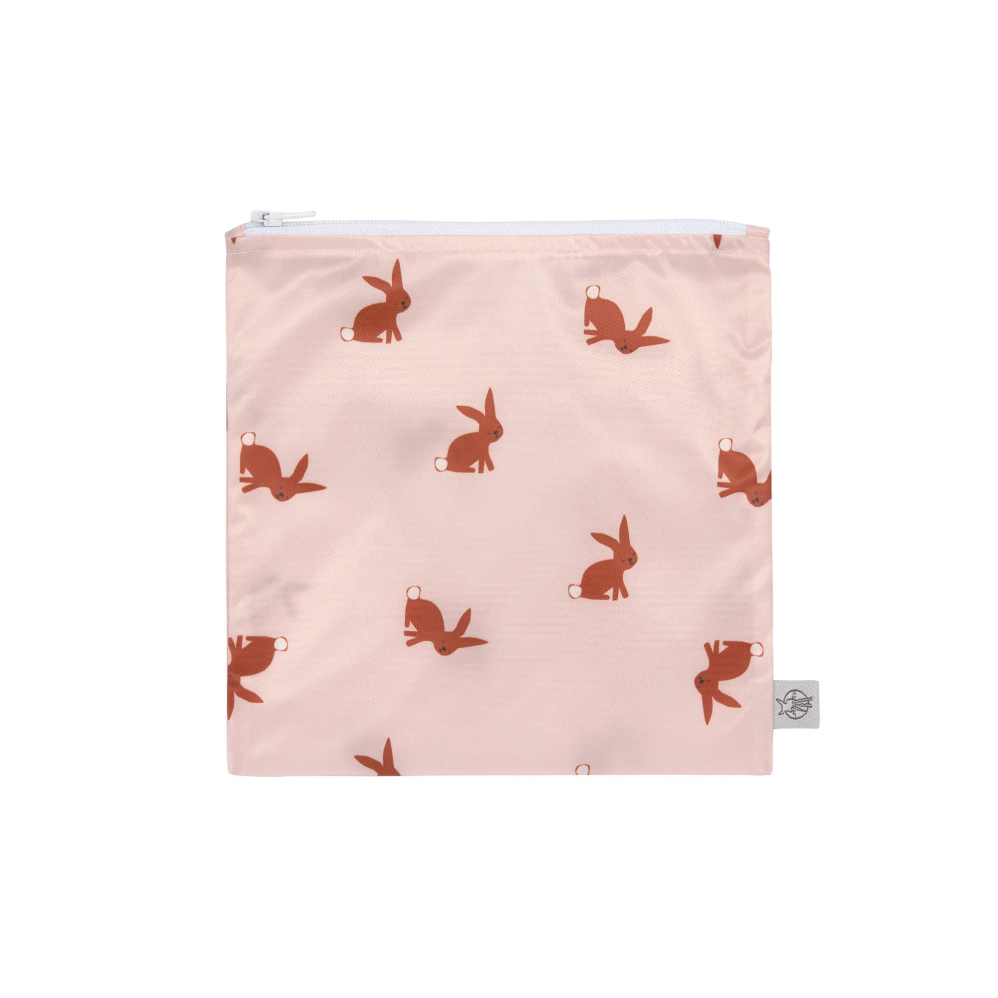 LÄSSIG Snack Bag Little Forest Rabbit 2 Pezzi Sacchetti Riutilizzabili