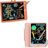 Vista 1 de KOKODI Tableta de escritura LCD, tableta de dibujo colorida de 10 pulgadas, almohadillas de dibujo electrónicas reutilizables borrables, juguete