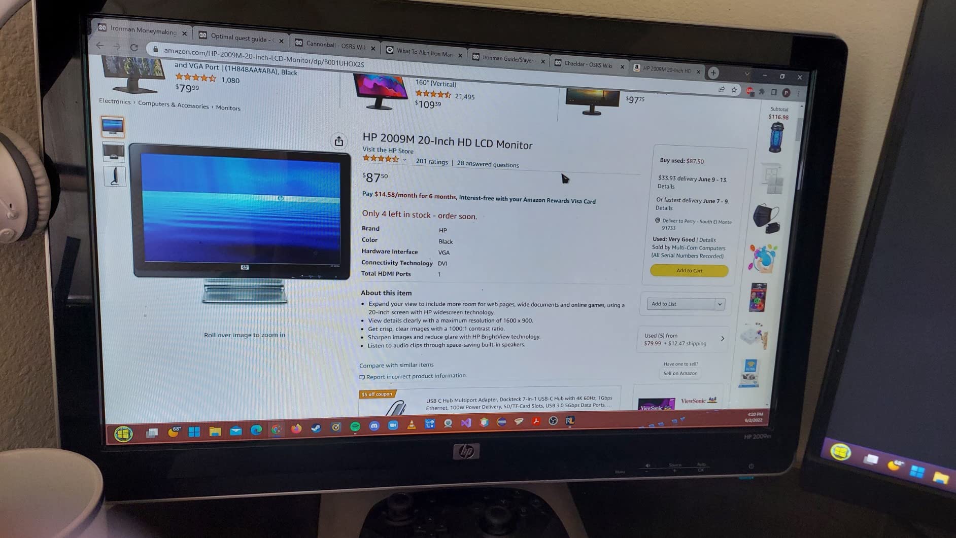 I used this monitor for 13 YEARS! And I use it VERY often!