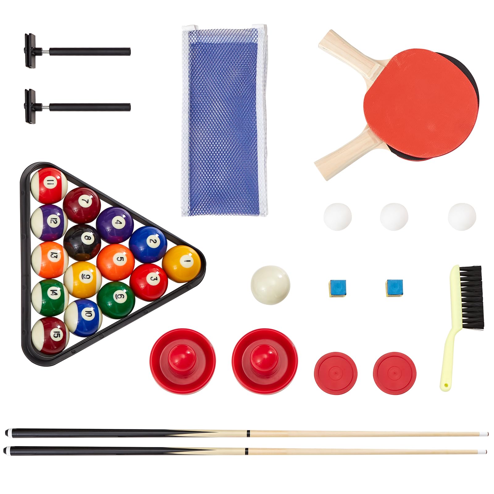 VEVOR Mesa de Aire Hockey, Mesa de Juego para Adulto, Niños, Personas Mayores