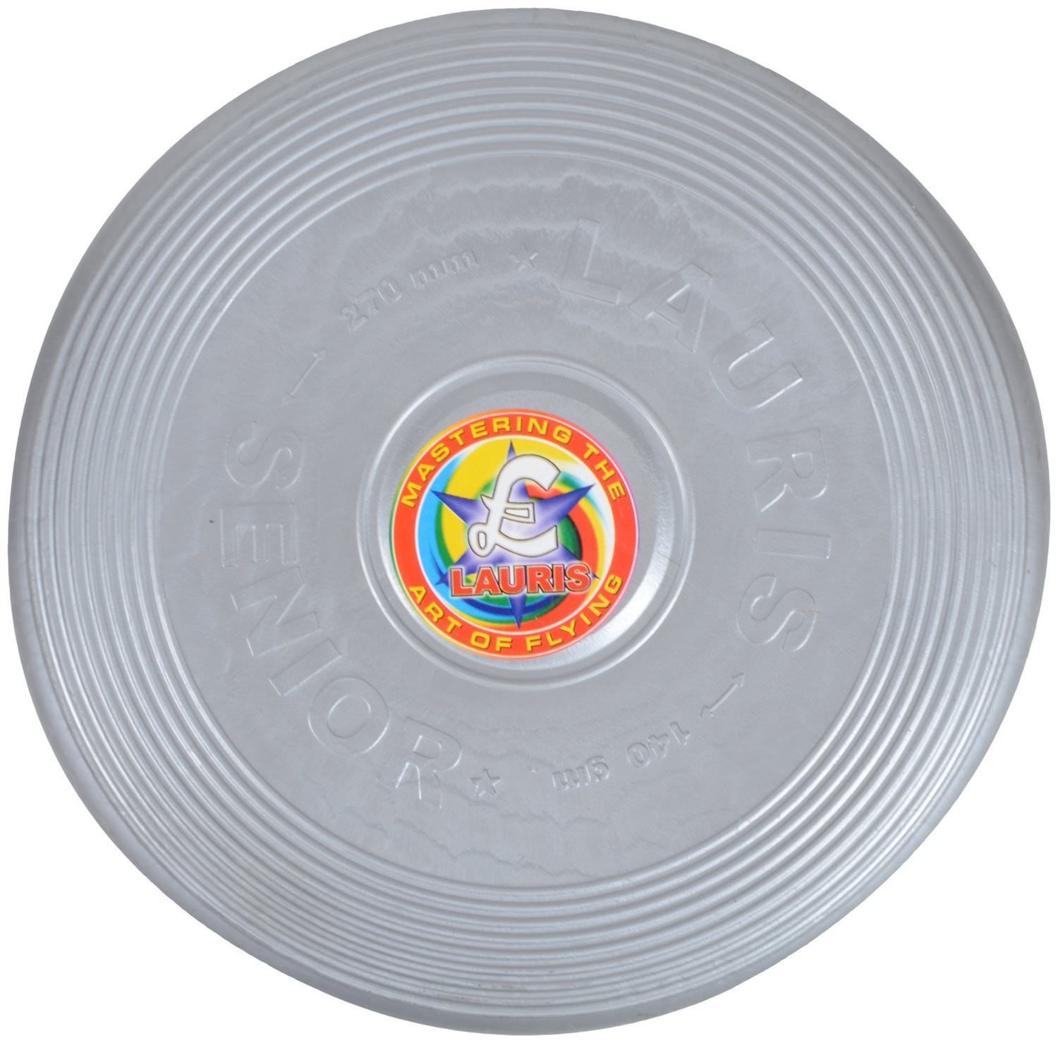 Lauris Plastic Frisbee (Grey)