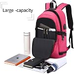 Sac à dos pour ordinateur portable Business Antivol avec USB Port de charge et de verrouillage des sacs à dos pour les femmes hommes Fit 15.6 Ordinateurs portables de pouce, sac de jour pour randonnées occasionnelles