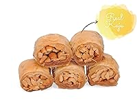 Vista 8 de Mughe Gourmet - Caja de regalo de Baklava turca de primera calidad, surtido de pastelería halal con pistachos, nueces, anacardos, elegante lata