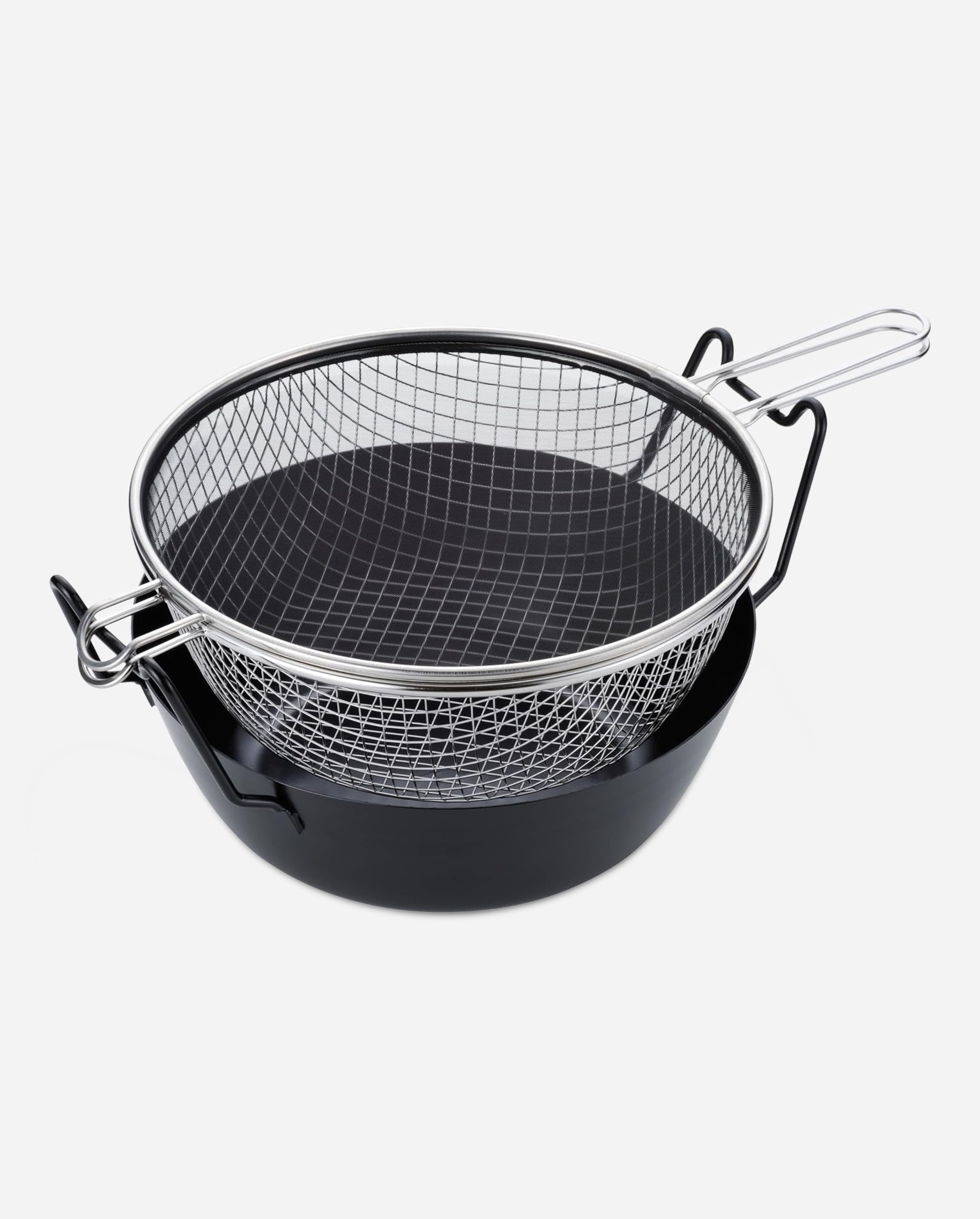 Amazon｜ラバーゼ 燕三条 NEW 鉄 揚げ鍋 28cm セット 日本製 la base