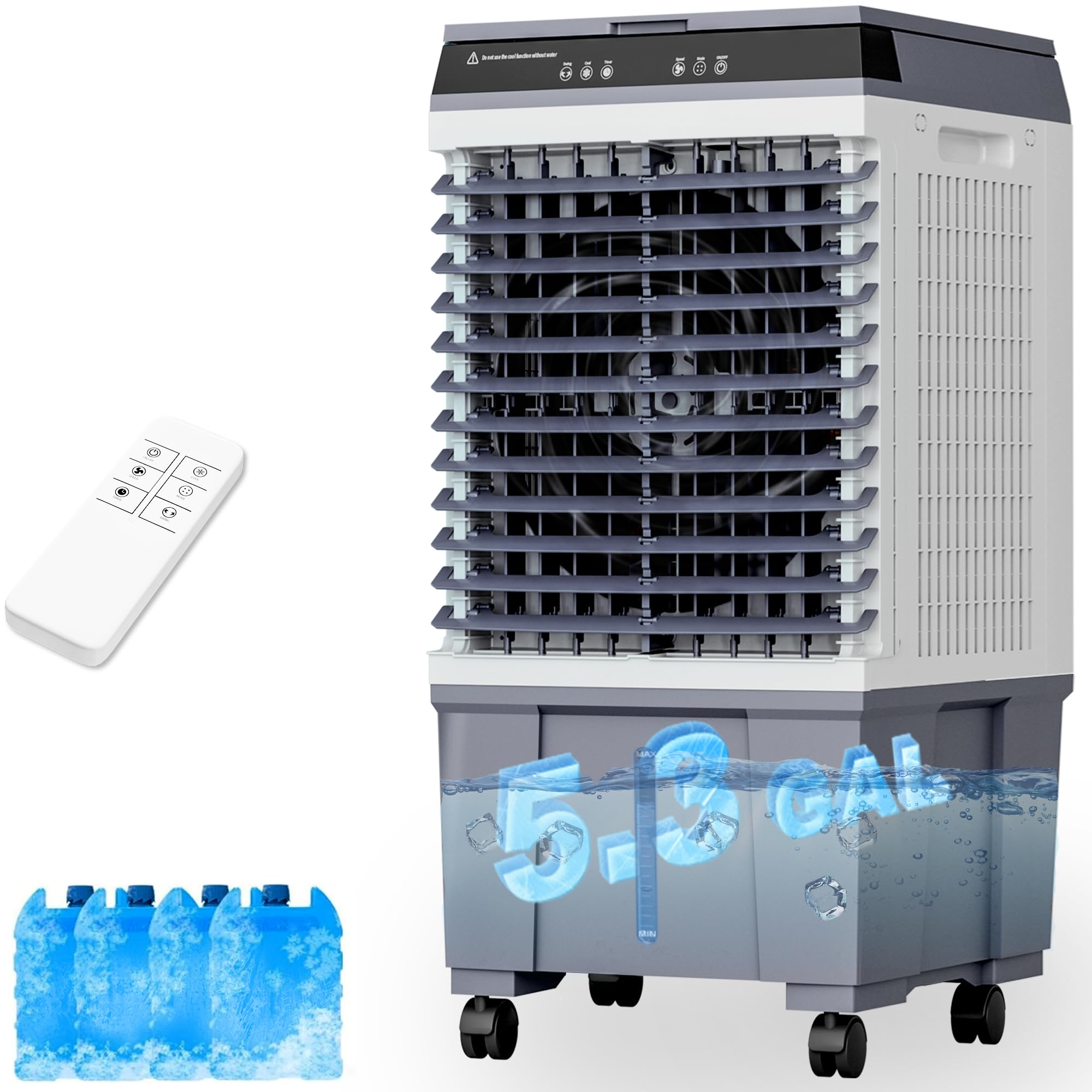 Photo 1 of ****SIMILAR*****Swamp Cooler Air Conditioner, Portable Evaporative Cooler 5 Gal Water Tank