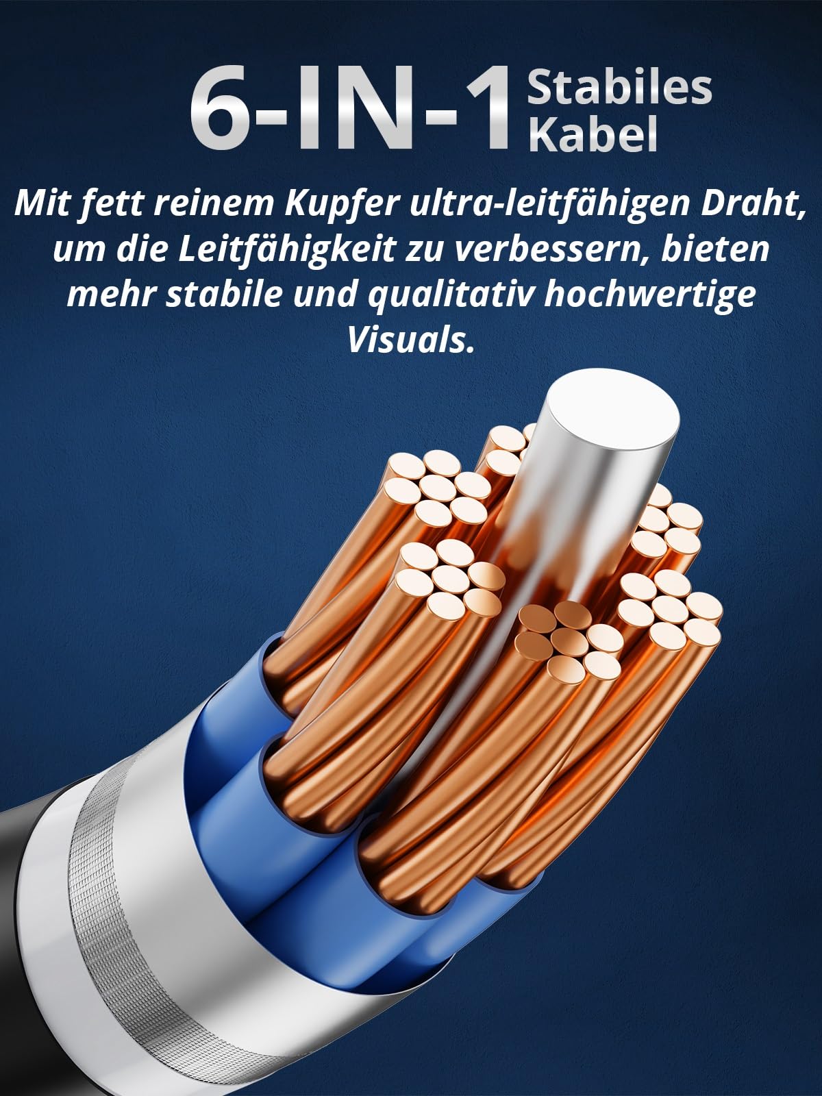 Acoath Endoskopkamera mit Licht, 1920 HD Rohrkamera mit 8 LEDs, IP67 Wasserdichtes Inspektionskamer Handy Gadget, 3M Kanalkamera Werkzeuge für Android & iOS - 2 Lenses