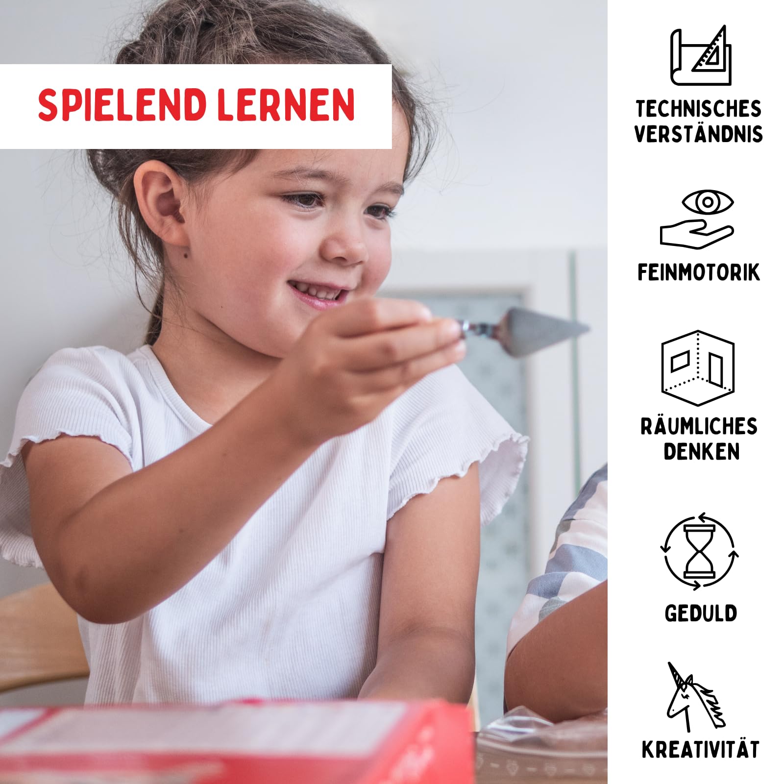 teifoc Historisches Haus - Steinbaukasten 4900, Modellbau +300 Bauteile | Bastelset für Mädchen und Jungen ab 8 9 10 Jahren, Motorikspielzeug für Kinder, DIY Set mit Mini Ziegelsteinen, 3D Puzzle